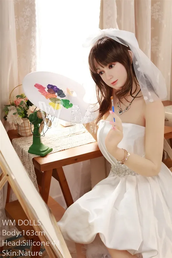 Rylee 163cm C-cup 4# Silicone Head TPE Body WM Love Dolls Pretty Japanese Milf Sex Doll view 6