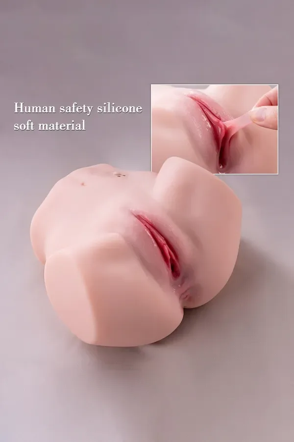 Vicky 4.4lb Torso Love Doll Vibrating Butt Yeloly Sex Doll Adult Toys view 7