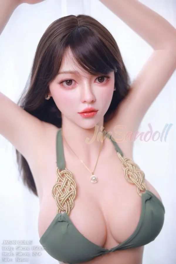 Everly Attractive 160cm (5.25ft) Delicate Skin Silicone Sex Doll D cup Love Dolls Real Woman Looking Real Dolls WM Doll 27#