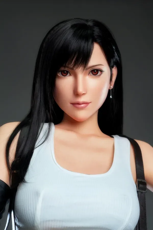 Tifa Lockhart Sex Doll Head No.15 Silicone E Cup 168cm (5.51ft) Real Dolls Slender Waist Adult American Sex Dolls view 2