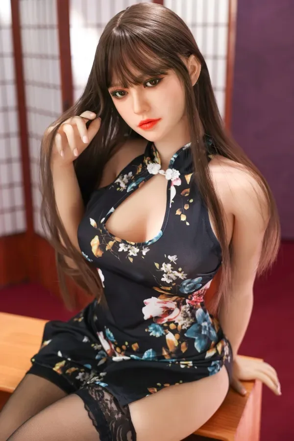 Alma 163cm (5.35ft) F cup Sex Doll DL Doll Head #53 Flowing Hair Japanese Love Dolls Silicone+TPE Curvy Sexdoll view 8