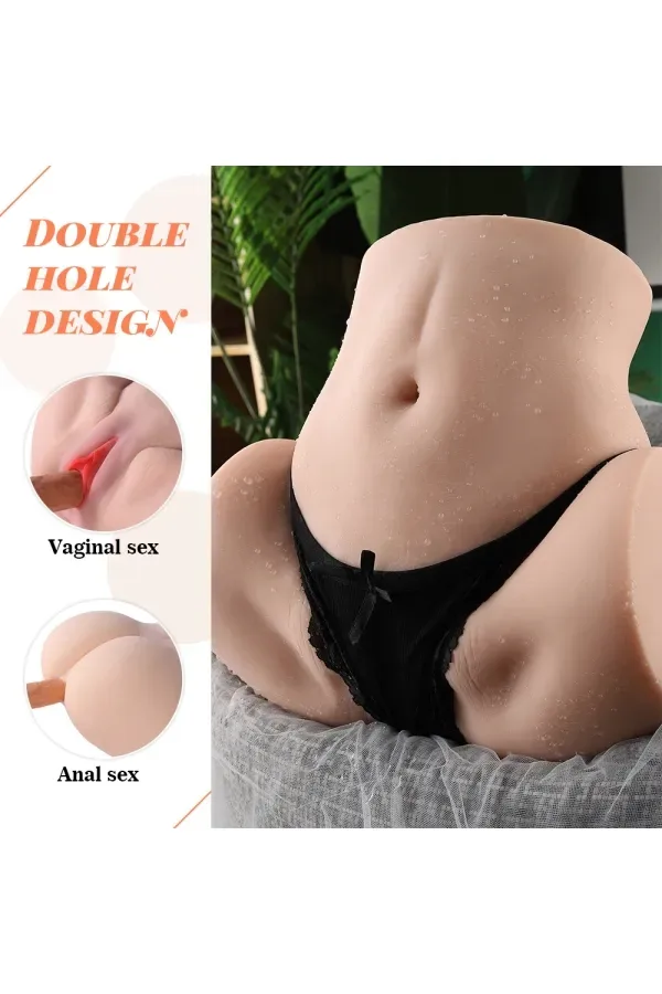 Yeloly 17.40lb Big Ass Sex Doll Real Size Torso Real Dolls Pocket Pussy - Ruby view 5