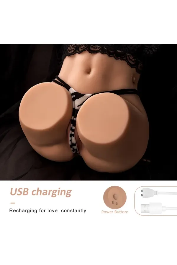 13.23lb Big Booty Doggystyle Sex Doll Vibrating Torso Love Dolls Yeloly Masturbation Toys - Minian view 7