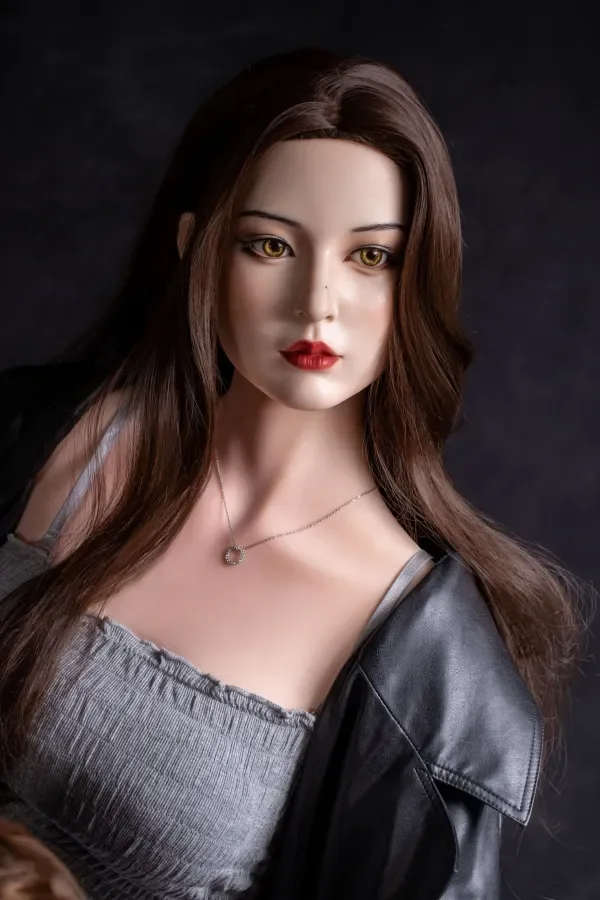 163cm B-cup Silicone Head TPE Body Bezlya Dolls Pretty Asian Adult Sex Doll Vivian view 6