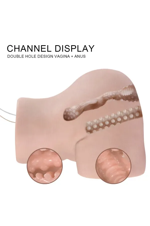 Kimberley Lifelike Butt Male MasturbatorAutomatic Sucking Function Torso Love Doll Pocket Pussy view 7