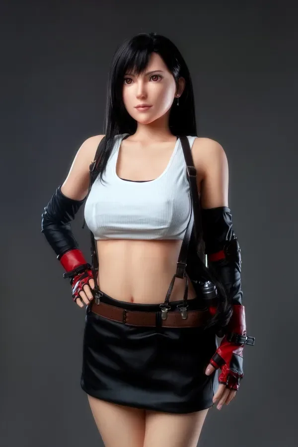 Tifa Lockhart Sex Doll Head No.15 Silicone E Cup 168cm (5.51ft) Real Dolls Slender Waist Adult American Sex Dolls view 7