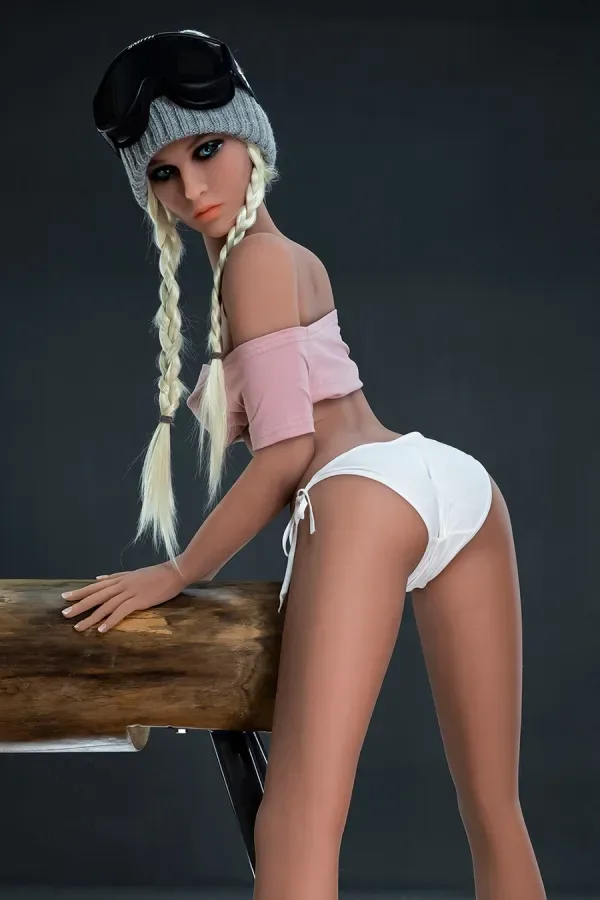[In Stock USA] DL Dolls #91 Head High Quality Sex Doll 158cm Slim American Love Doll Gray Hair Adult Real Doll - Adalin view 8