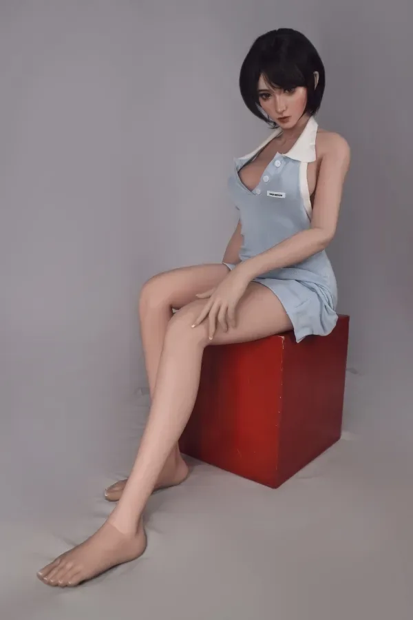 Silicone ElsaBabe Doll RHC021 165cm (5.41ft) M Size Boobs Sex Doll Charming Lips Adult Real Doll Neat Japanese Love Dolls Leila view 7