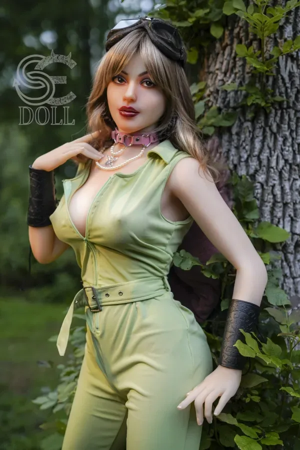 Blanche TPE 163cm (5.35ft) E Cup Sex Doll Mature Figure American Love Dolls Big Breast Real Dol Smooth Skin #110 Head SE Doll view 6