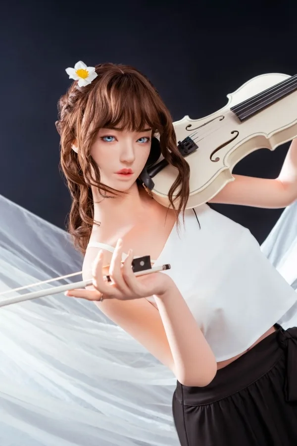 Athena 158cm Silicone Sex Dolls C cup FU Doll J020 Curly Hair Asian Love Doll Adult Real Dolls view 6