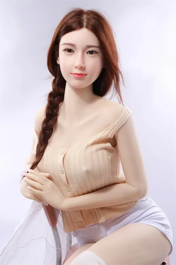 High End #1 Silicone Head COSDOLL Sex Doll TPE 163cm Asian Real Doll Sexy C-cup Boobs Love Doll - Odette view 4