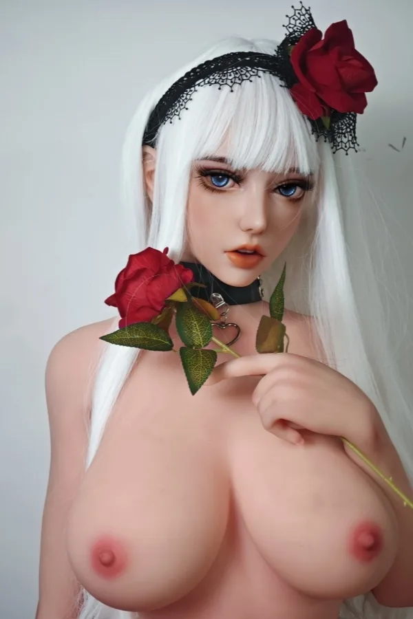Abigail 150cm M Size Sex Doll ElsaBabe Doll HB026 Blue Eyes European Love Dolls Medium Breast Real Doll Hybrid Materials view 3