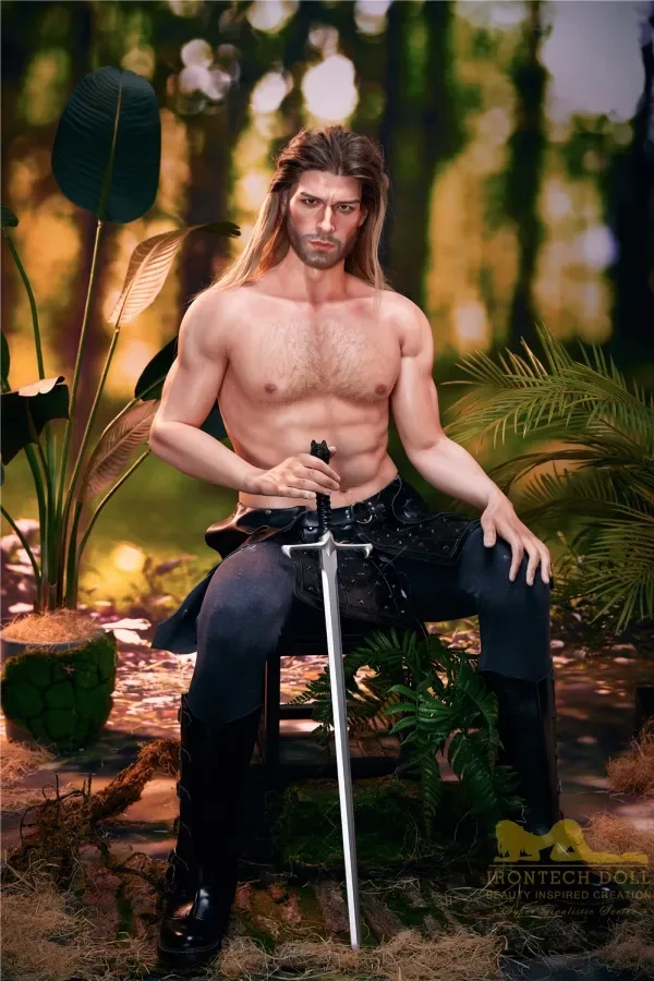 Hot Sale M5 Irontech Sex Dolls 176cm Erotic Male Sex Dolls Silicone Material Handsome American Man Real Doll - Rishi view 4