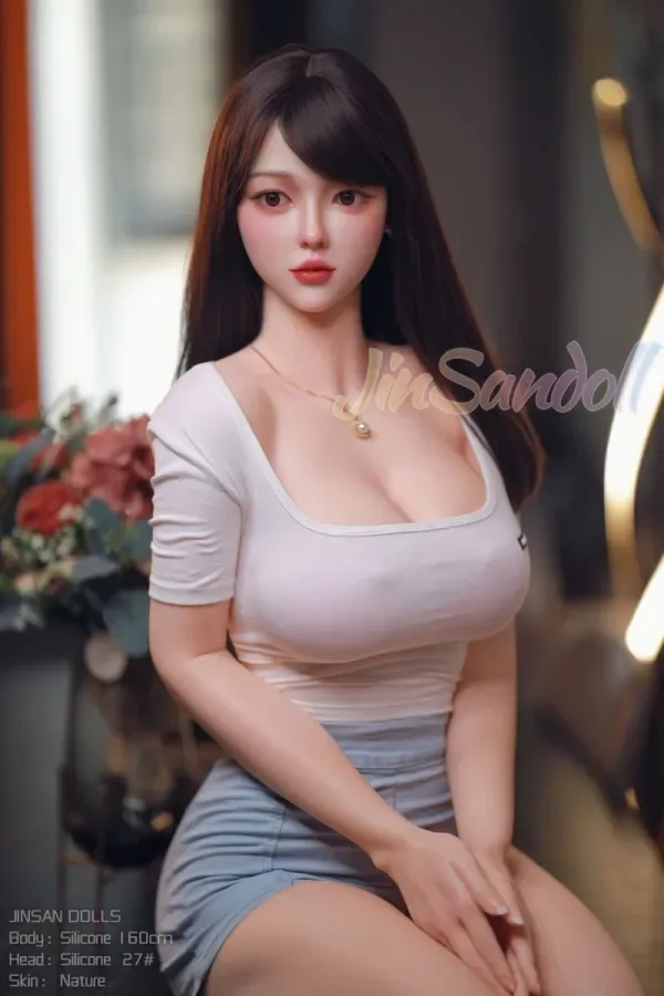 Everly Attractive 160cm (5.25ft) Delicate Skin Silicone Sex Doll D cup Love Dolls Real Woman Looking Real Dolls WM Doll 27# view 5