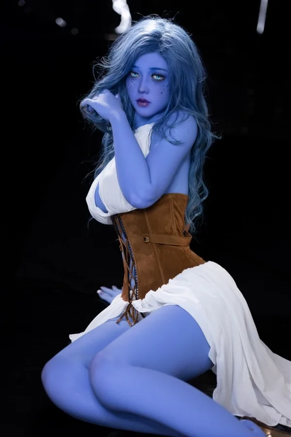 Jamie TPE #225 AIBEI Doll 160cm Blue Skin F cup Sex Doll American Love Doll Milf Real Dolls view 6