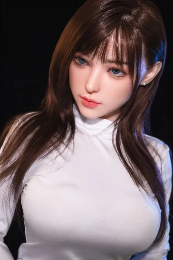 Rowan Bunny Woman Yearn Dolls E Cup 163cm (5.35ft) Sex Dolls Enchanting Skinny Silicone Love Doll Brown Hair Asian Real Dolls view 2
