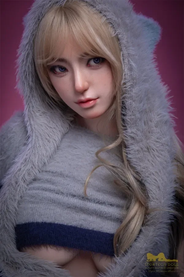 Miku Silicone Irontech Doll S14 Head E Cup 164cm (5.38ft) Real Dolls Seductive Charm Blonde Love Doll Curvaceous European Sex Dolls view 2