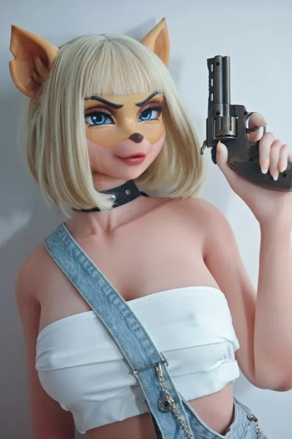 Kayla M Size ZHC004 ElsaBabe Doll Animal Face Silicone Sex Dolls 165cm (5.41ft) Anime Real Doll Adult Asian Love Doll view 2