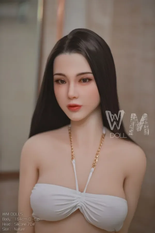 Poppy #70 WM Silicone Head Sex Doll 164cm D-cup Medium Breasts Real Life Sex Doll Asian Mature Looking Love Doll for Male view 4