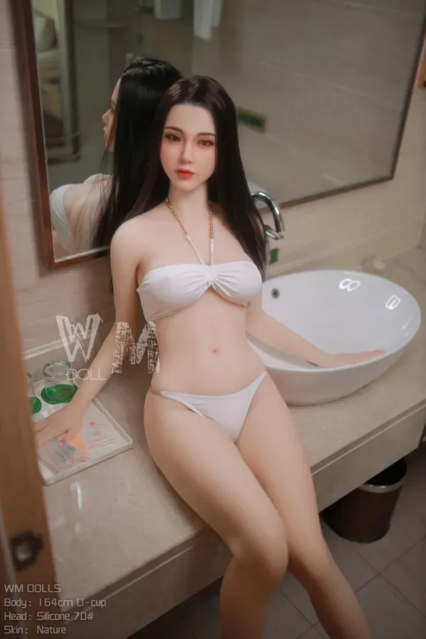 Poppy #70 WM Silicone Head Sex Doll 164cm D-cup Medium Breasts Real Life Sex Doll Asian Mature Looking Love Doll for Male view 5