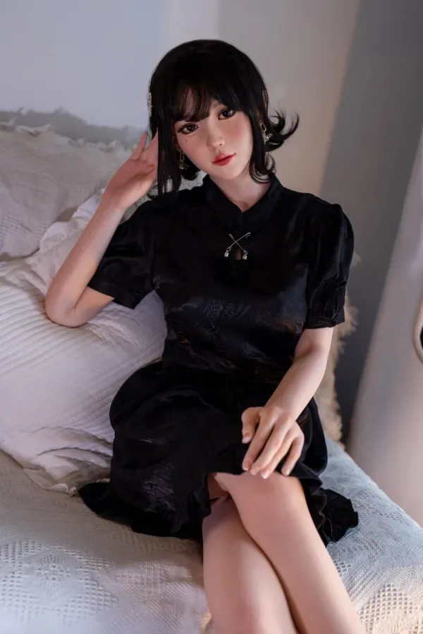MuMu 160cm B-cup Silicone Head TPE Body Sex Dolls Bezlya Asian High Quality adult Real Doll view 5