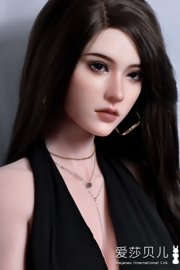 Marvel S-XXL Tits RHC035 Head ElsaBabe Doll Gentle Face Silicone Sex Dolls 165cm (5.41ft) Flowing Hair Real Doll Milf Chinese Love Doll view 2