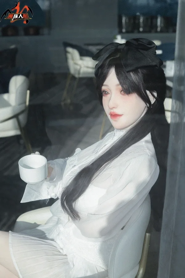 Amelia 163cm(5.35ft) H-Cup Sex Doll Juicy Boobs Mozu Doll Flawless Skin Chinese Love Dolls Curvy Real Doll Tpe Materials view 5