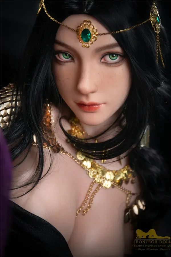Kitty Silicone 166cm C-Cup Sex Doll Glamorous Face S32 Head Irontech Doll Mature Body American Love Dolls Curvy Real Doll view 1