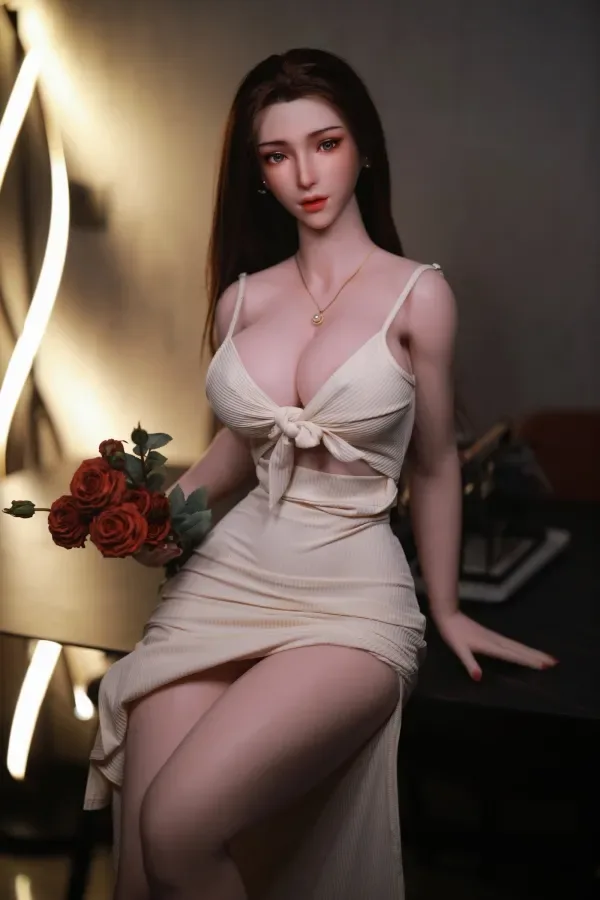 Round Eyes Silicone E-Cup 161cm (5.28ft) Sex Doll Jy Doll Gentle Smile Asian Love Dolls Milf Real Doll-Molly view 3