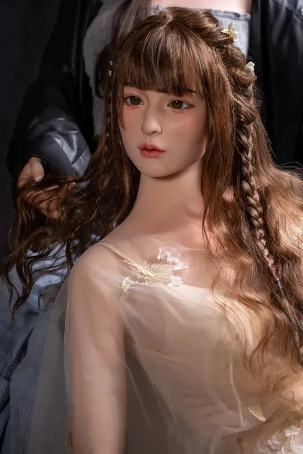 163cm B-cup Silicone Head TPE Body Bezlya Dolls Pretty Asian Adult Sex Doll Vivian view 2