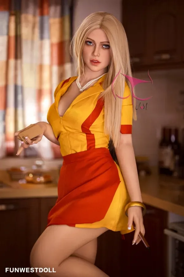 Naughty Face 162cm (5.31ft) F Cup Funwest Doll Mature Body Tpe Sex Dolls Head 029 Real Doll Milf American Love Doll-Umeko view 2