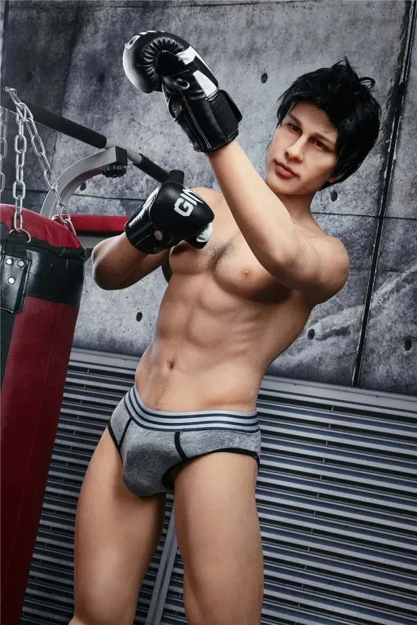 Charles 162cm Tanned Skin TPE Irontech Sex Dolls American Big Penis Love Doll for Women view 7