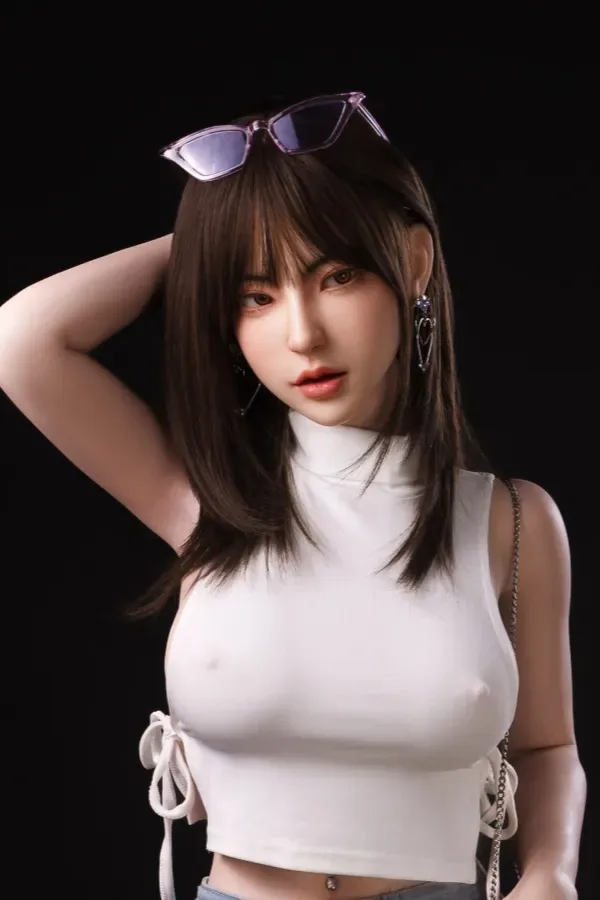 Pure Woman 163cm (5.35ft) E Cup Yearn Doll Delicate Makeup Silicone Sex Dolls Head Y202 Real Doll Adult Asian Love Doll-Bonnie view 3