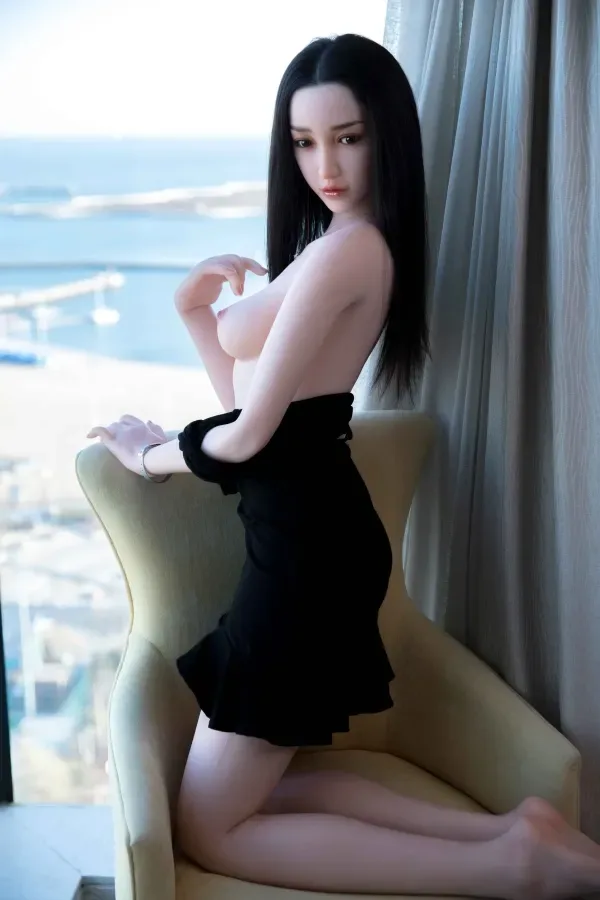 Amelie Silicone 163cm(5.35ft) Sex Dolls XYCOLO Doll Sucking Nipples Fair Body Asian Love Doll Milf B Cup Real Doll view 7
