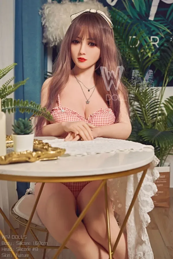 WM 168cm #8 Head Silicone Sex Doll Gadar Sexy F-cup Huge Tits Love Dolls Skinny Asian Adult Real Doll view 5