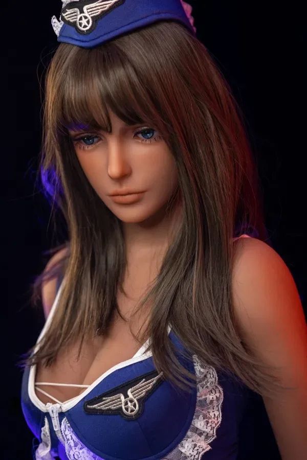 #40 AIBEI Sex Doll Flynn 158cm C-cup High Quality Love Doll with Brown Skin