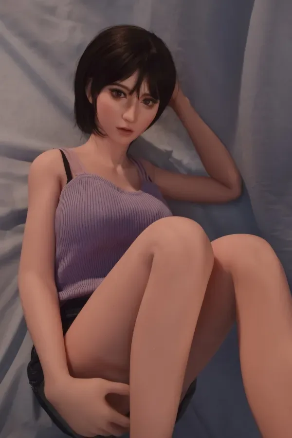 Silicone RHC021 ElsaBabe Doll 165cm (5.41ft) M Size Breast Sexdoll Sexy Eyes Adult Real Dolls Short Hair Asian Love Doll Nova view 7