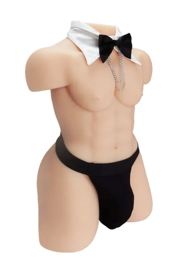 Channing Tantaly Torso Doll Masturbator Sex Dolls 33.07lb TPE Fair 2.0 Male Half body Sexdoll view 2