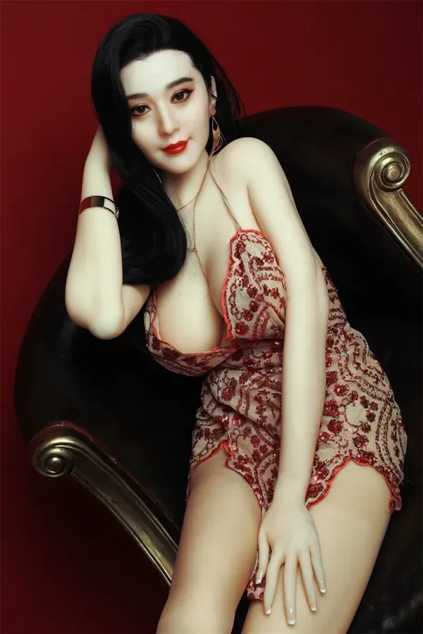 Lifelike COS DOLL Sex Doll Head 2 Elegant Celebrity Sex Dolls Full Size 5'3 ft (163cm) Love Doll Big Breast Real Dolls - Barby view 5