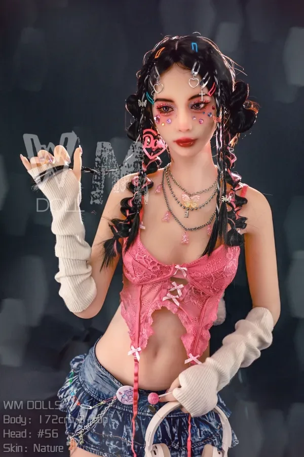 Hazel TPE Head 56 WM Dolls for Sale Lifelike 158cm (5.18ft) C Cup Sex Doll Naughty Face Adult Real Doll Delicate Face Chinese Love Dolls view 4