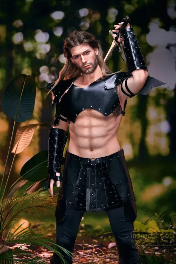 Hot Sale M5 Irontech Sex Dolls 176cm Erotic Male Sex Dolls Silicone Material Handsome American Man Real Doll - Rishi view 8