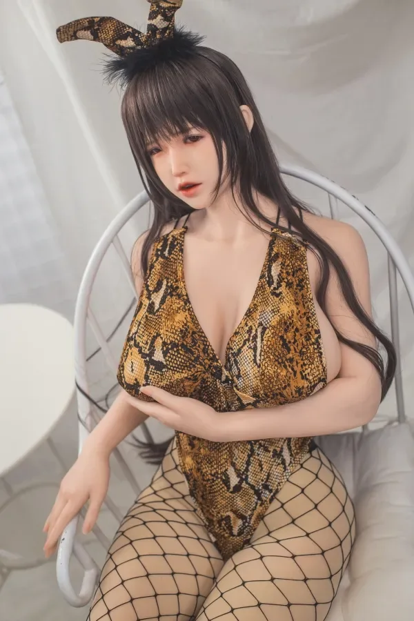 Sanhui Huge Boobs Asian Love Doll Kiki 160cm H-cup #23 Head Silicone Sex Dolls view 6