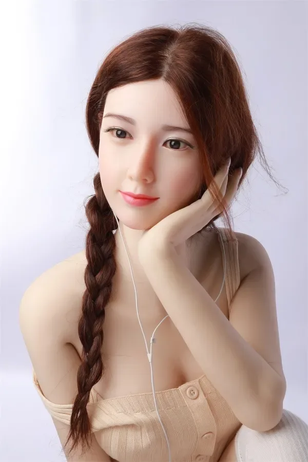 High End #1 Silicone Head COSDOLL Sex Doll TPE 163cm Asian Real Doll Sexy C-cup Boobs Love Doll - Odette view 2