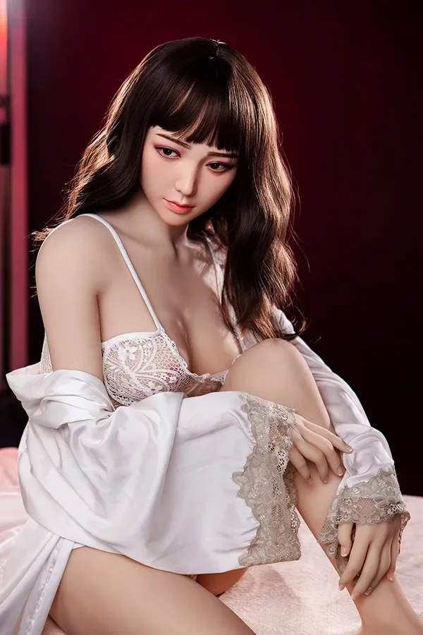 XY 158cm C-cup Jelly Breast Silicone Head Love Doll Aimi Japanese Skinny Adult Sex Dolls with EVO Skeleton view 3