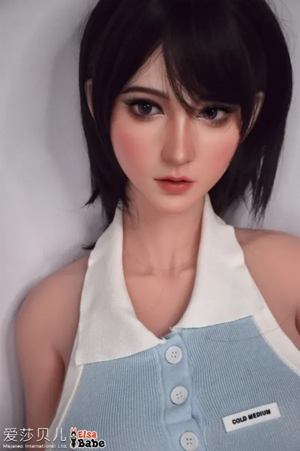 Silicone ElsaBabe Doll RHC021 165cm (5.41ft) M Size Boobs Sex Doll Charming Lips Adult Real Doll Neat Japanese Love Dolls Leila view 2