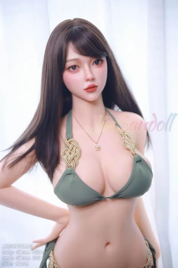 Everly Attractive 160cm (5.25ft) Delicate Skin Silicone Sex Doll D cup Love Dolls Real Woman Looking Real Dolls WM Doll 27# view 3