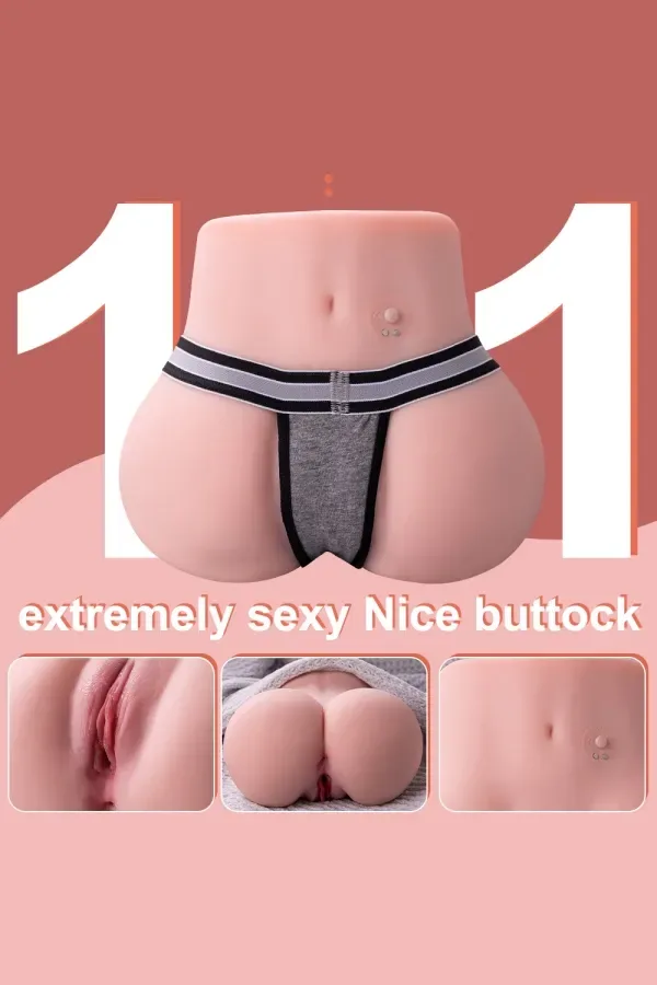 4.62lb Buttock Sex Doll Vibratin Torso Love Dolls Yeloly Masturbators - Roberta view 2
