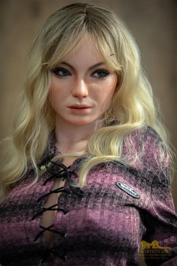 Cecily Silicone Irontech Doll S22 Head G Cup 165cm (5.41ft) Love Doll Confident Posture Blonde Sex Dolls Alluring European Real Dolls view 1