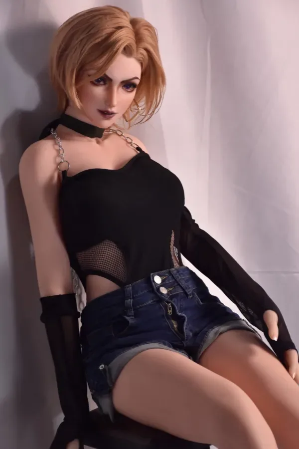 Rosalyn Silicone AHC007 Head ElsaBabe Doll 165cm(5.41ft) Exquisite Makeup S-XXL Breasts Sex Doll Tight Ass European Love Doll Skinny Real Dolls view 8