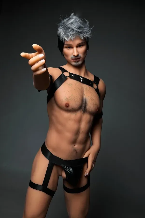 Kevin 175cm TPE Irontech Doll American Muscular Mature Love Doll for Women view 5